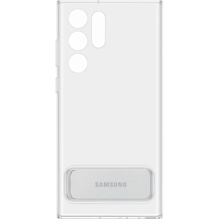 Samsung Galaxy S22 Ultra Clear Standing Cover Transparent