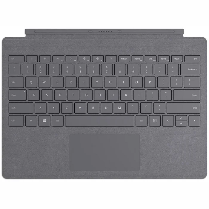 Portatīvais dators Microsoft Surface Pro 7 12.3'' i5/256 GB Platinum PUV-00036 + Microsoft Surface Pro Type Cover Charcoal TWY-00005