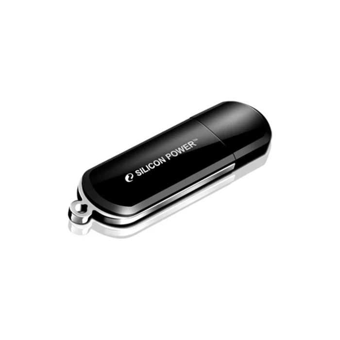 USB zibatmiņa USB zibatmiņa Silicon Power LuxMini 322, 8 GB, Black
