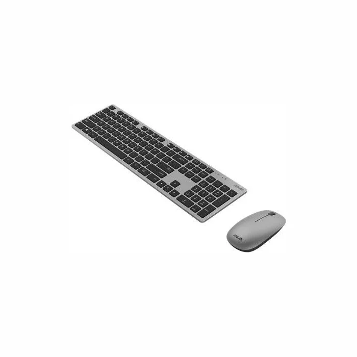 Klaviatūras Asus W5000 Wireless Keyboard and Mouse Set ENG Gray