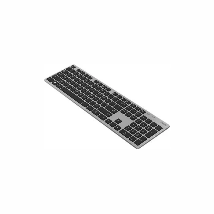 Klaviatūras Asus W5000 Wireless Keyboard and Mouse Set ENG Gray