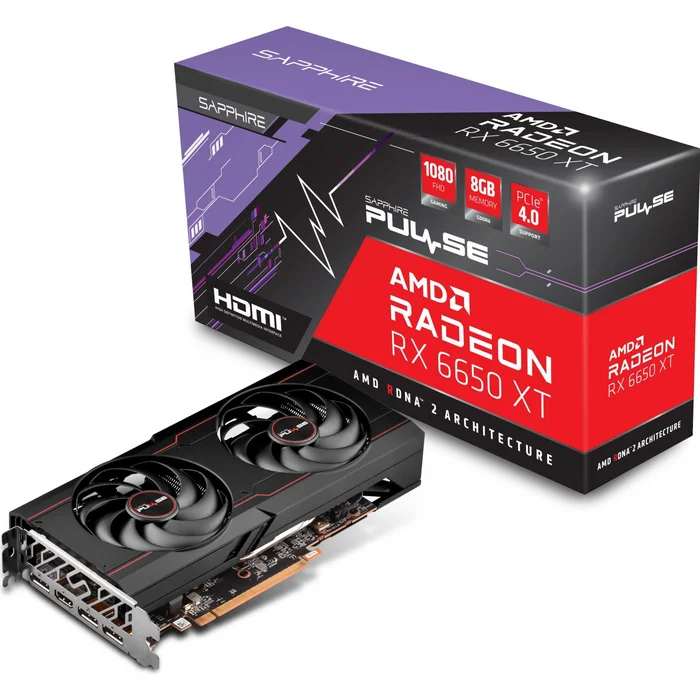 Videokarte Sapphire Pulse AMD Radeon RX 6650 XT 8GB