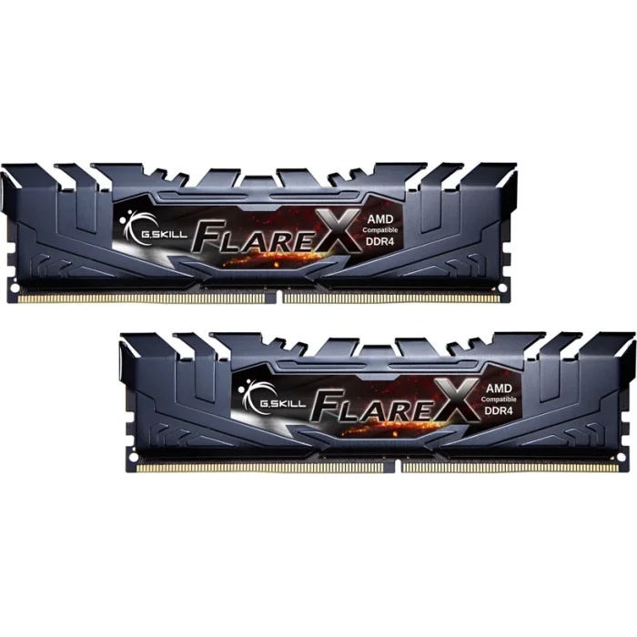Operatīvā atmiņa (RAM) G.SKILL Flare X for AMD 16GB 3200MHz CL16 DDR4 KIT OF 2 F4-3200C16D-16GFX