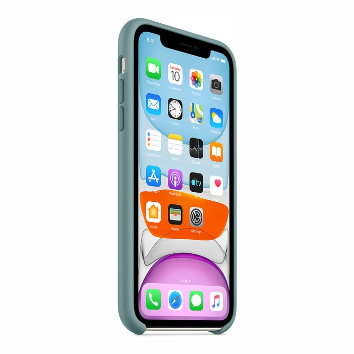 Telefona vāciņi un maciņi iPhone 11 Silicone Case - Cactus