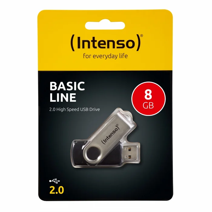 USB zibatmiņa Intenso 2.0 8GB Basic Line 3503460