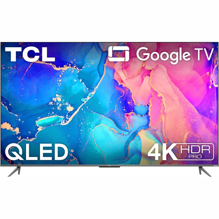 Televizors TCL 50" UHD QLED Google TV 50C635