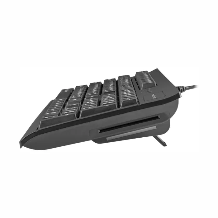 Klaviatūra Natec Moray keyboard with ID Card Reader Black ENG