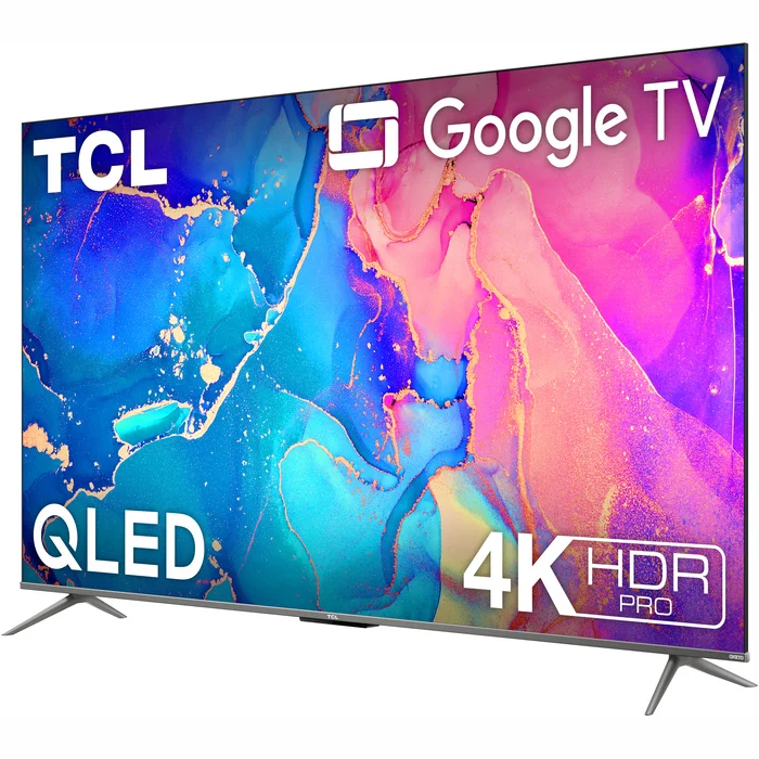 Televizors TCL 55" UHD QLED Google TV 55C635