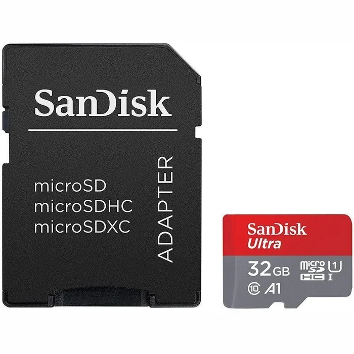 SanDisk Micro SDHC 32GB Class 10 + Adapter