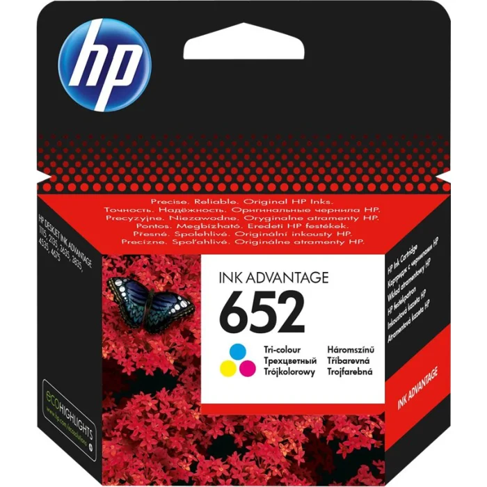 HP 652 Ink Cartridge Tri-color