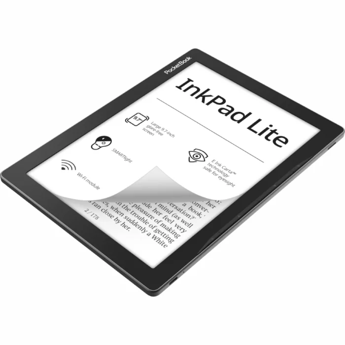 E-grāmatu lasītājs PocketBook 970 InkPad Lite Mist Grey 9.7''