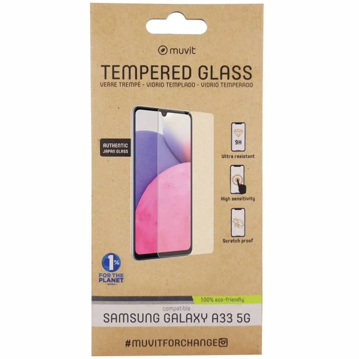 Muvit Samsung Galaxy A33 5G Tempered Screen Glass