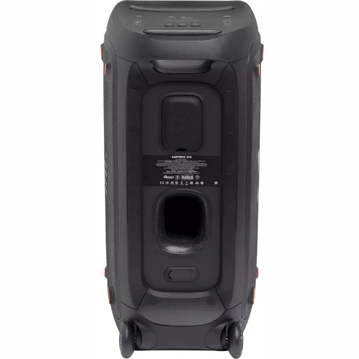 Bezvadu skaļrunis JBL Partybox310 Black + Mikrofons ar vadu