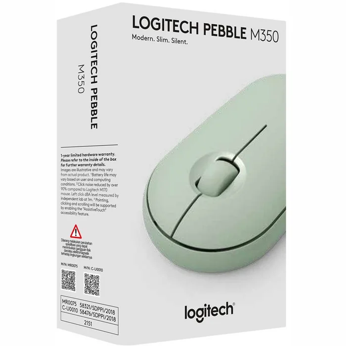 Logitech Pebble M350 Eucalyptus