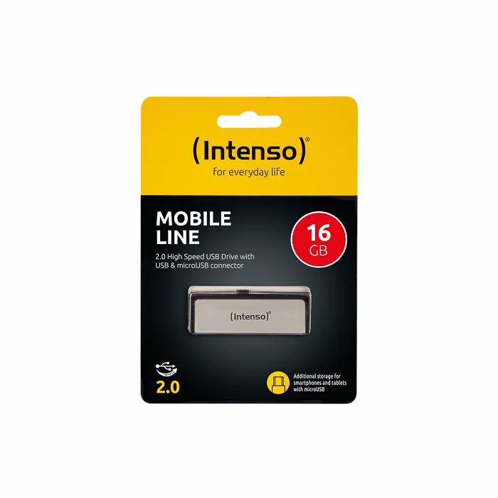 USB zibatmiņa Intenso 2.0 16GB Mobile Line 3523470