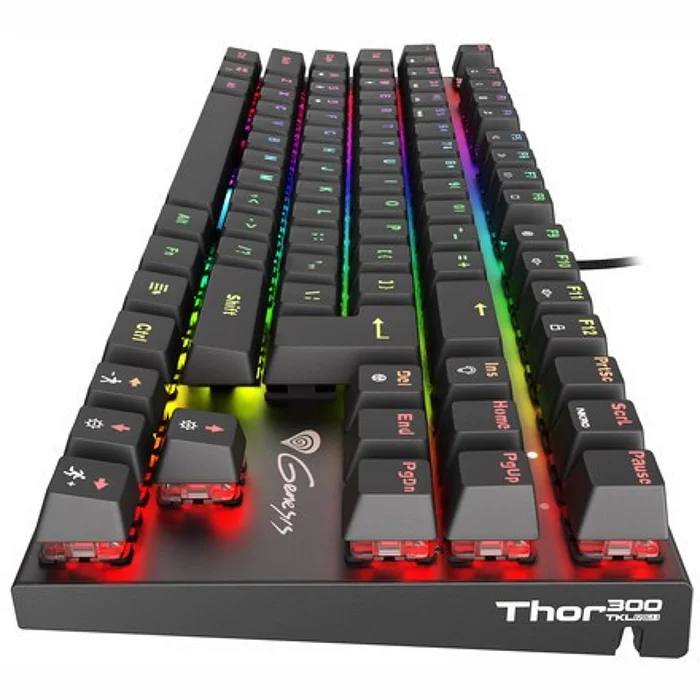 Klaviatūra Genesis Thor 300 RGB ENG Black