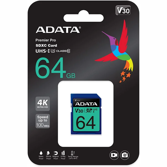 Adata Premier Pro SDXC 64 GB