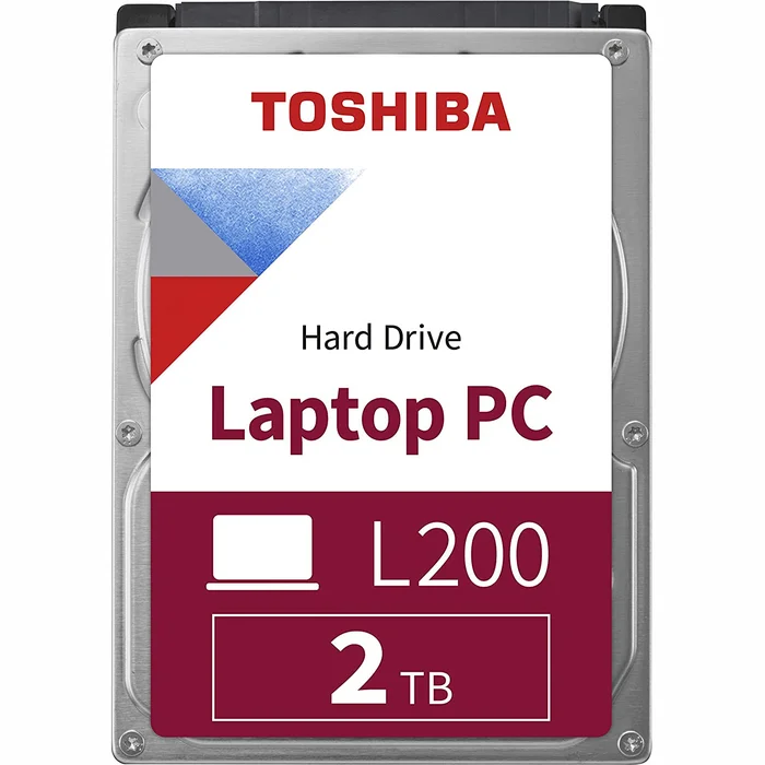 Iekšējie сietie diski Toshiba L200 Mobile 2.5" 2TB SATA HDD HDWL120UZSVA