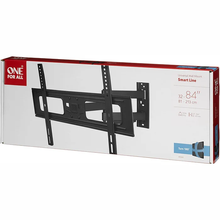 Televizora stiprinājums Full-Motion TV Wall Mount by One For All (WM2651) 32-84"