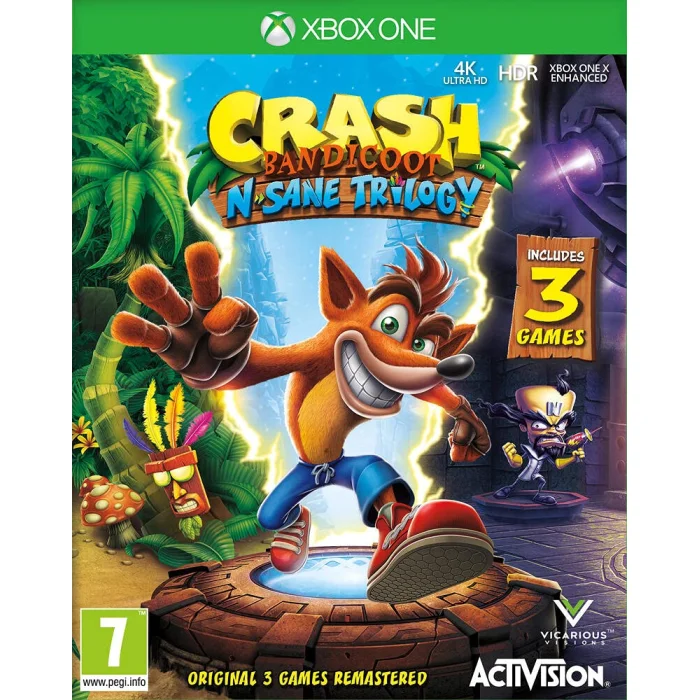 Spēle Activision Blizzard Crash Bandicoot N. Sane Trilogy Xbox One