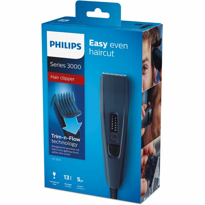 Matu griežamā mašīna Philips 3000 series hair clipper HC3505/15