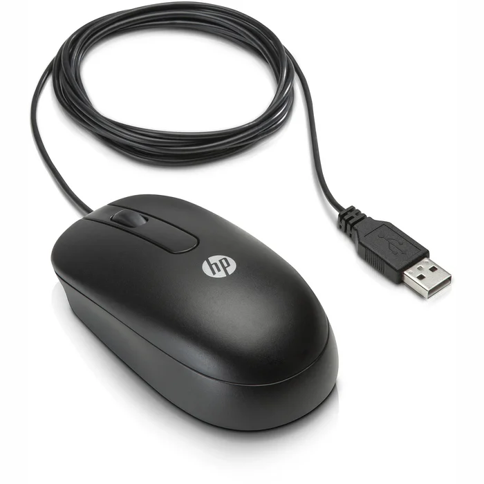Datorpele HP 3 Button USB Mouse Black