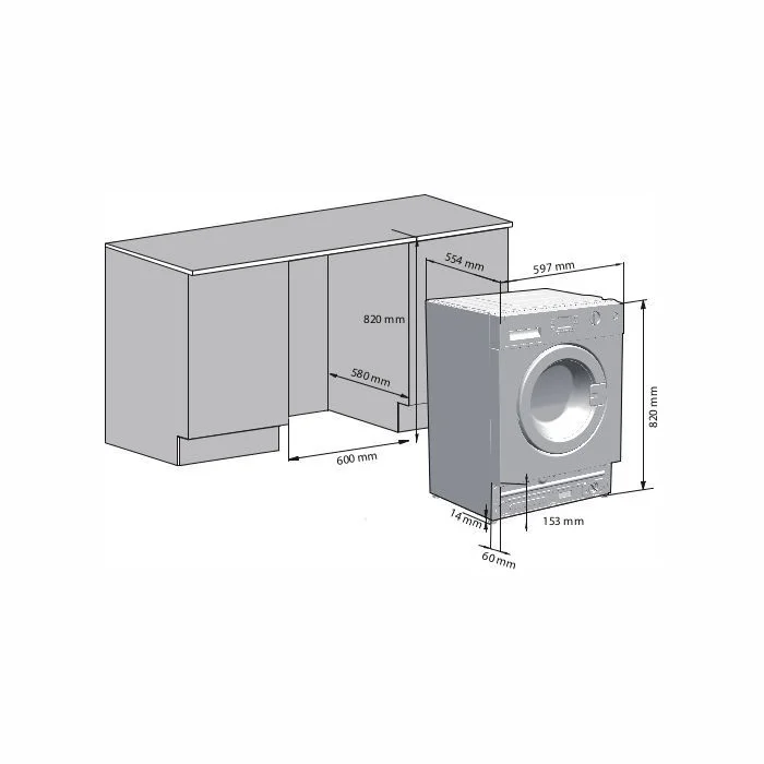 Veļas mašīna Beko WITC7612B0W