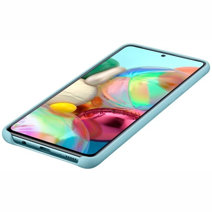 Samsung Galaxy A71 Silicone cover Blue