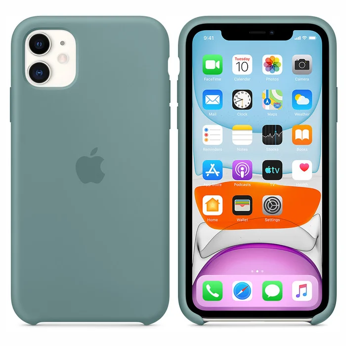 Telefona vāciņi un maciņi iPhone 11 Silicone Case - Cactus