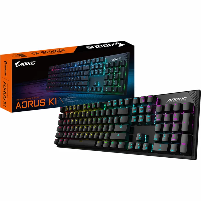 Klaviatūra Gigabyte Aorus K1 Gaming Keyboard ENG