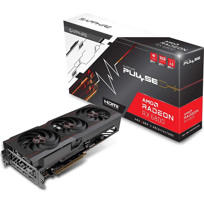 Videokarte Sapphire Pulse AMD Radeon RX 6800 16GB