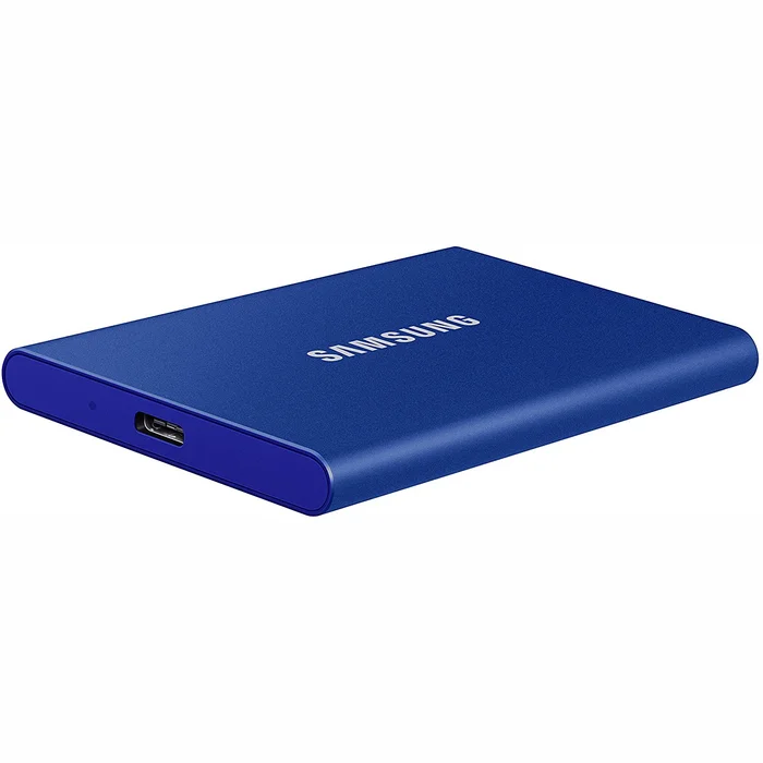 Ārējais cietais disks Samsung T7 1TB Blue