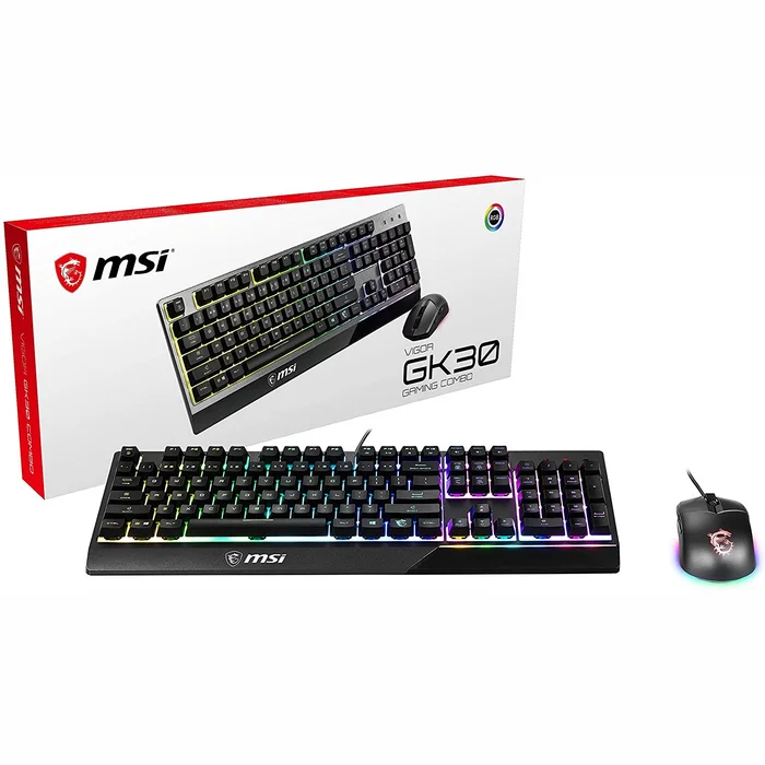 Klaviatūra MSI Vigor GK30 Gaming Combo ENG