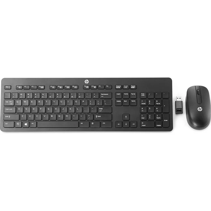 Klaviatūras HP Slim Wireless Keyboard and Mouse ENG