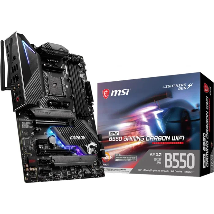 Mātesplates MSI MPG B550 Gaming Carbon Wi-iFi