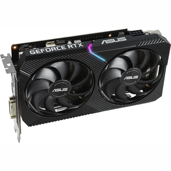 Videokarte Asus Dual GeForce RTX 2060 Mini OC 6GB GDDR6 PCIE DUAL-RTX2060-O6G-MINI