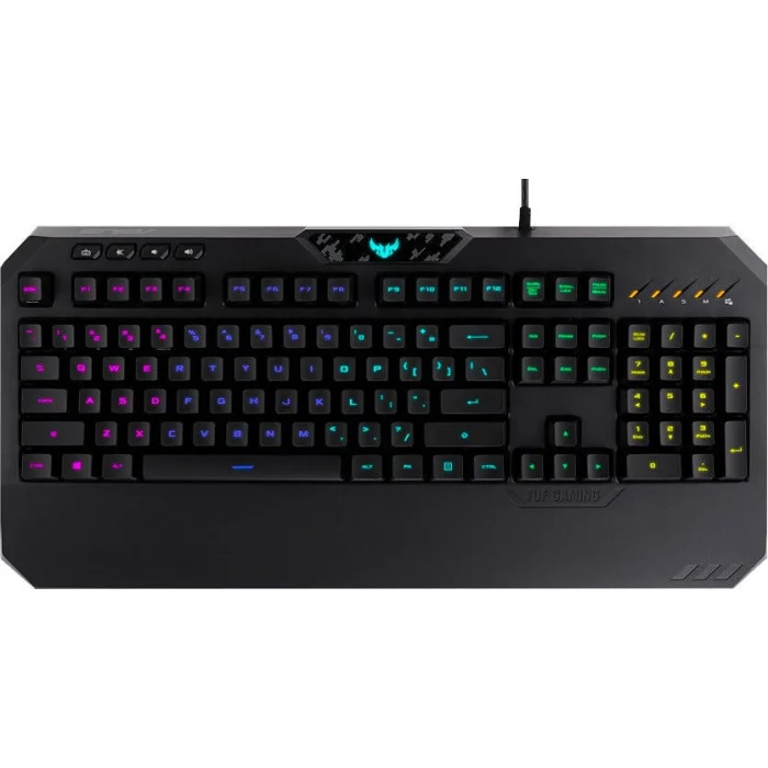 Klaviatūra Klaviatūra Asus TUF Gaming K5 RGB Gaming Keyboard EN/​RU Black