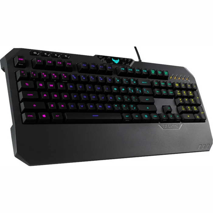 Klaviatūra Klaviatūra Asus TUF Gaming K5 RGB Gaming Keyboard EN/​RU Black
