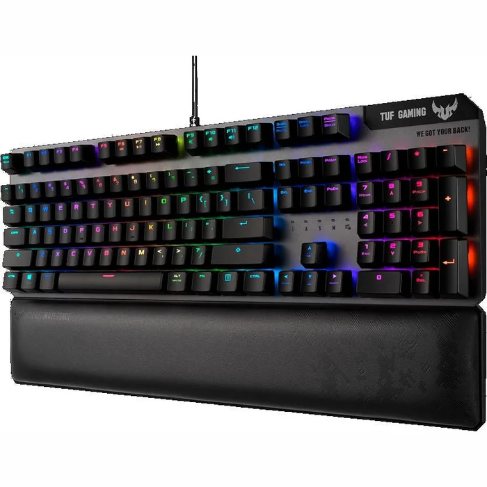 Klaviatūra Klaviatūra Asus TUF Gaming K7 Optical-Mechanical Gaming Keyboard Black ENG