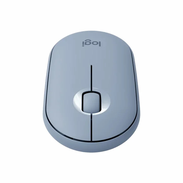 Peles Logitech Pebble M350 Blue Gray