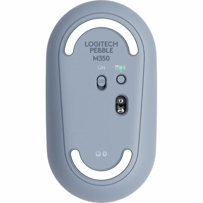 Peles Logitech Pebble M350 Blue Gray