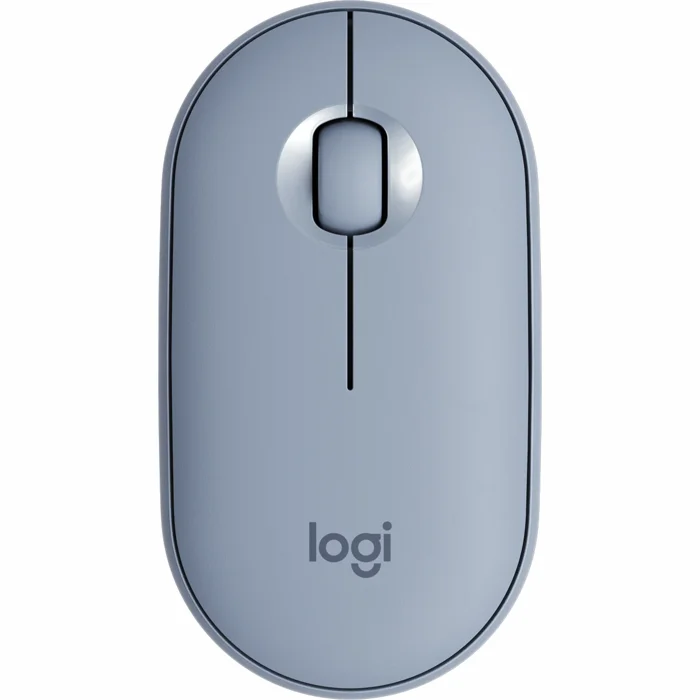 Peles Logitech Pebble M350 Blue Gray