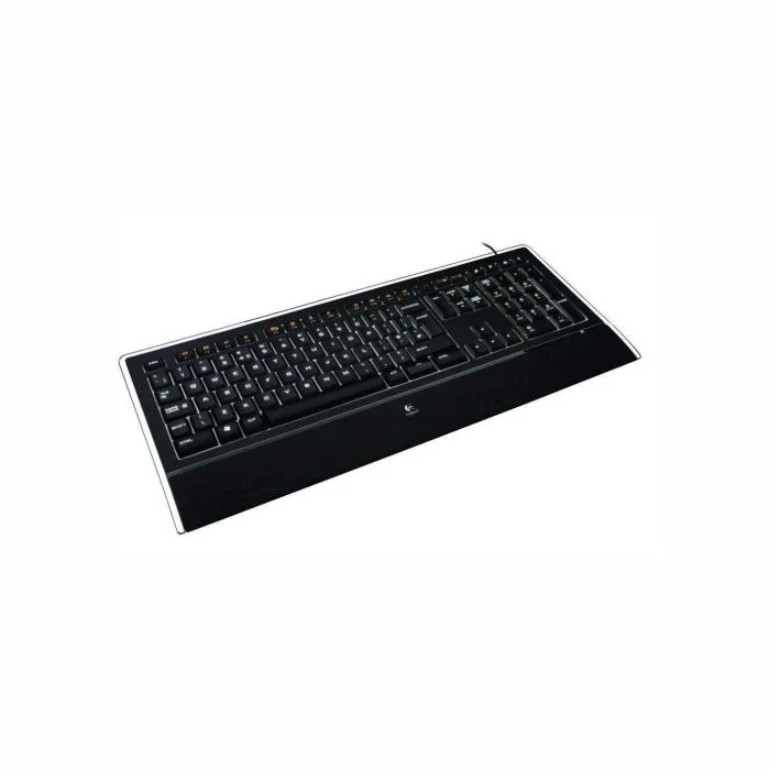 Klaviatūra Logitech Illuminated K740 UK Black