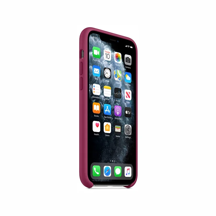 iPhone 11 Pro Silicone Case - Pomegranate