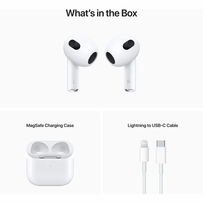 Austiņas Apple AirPods 3 [Mazlietots]