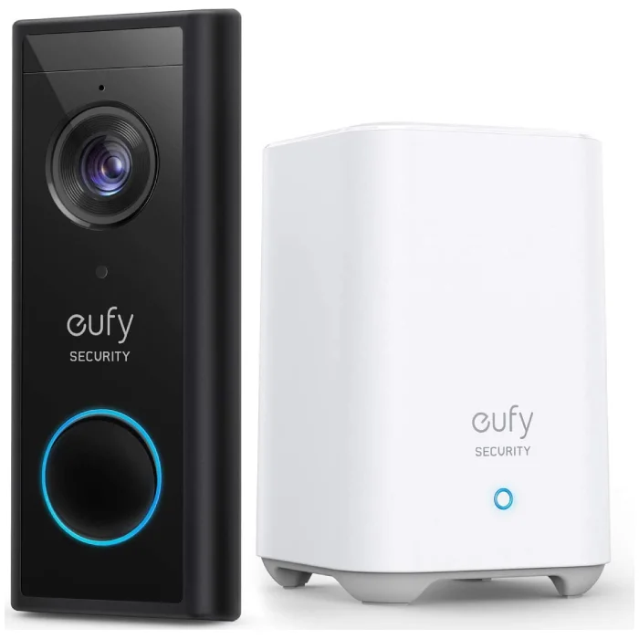Eufy Video Doorbell 2K + Home Base 2 E82101W4