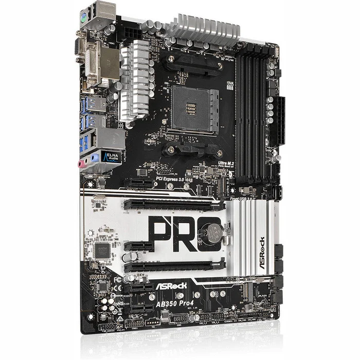 Mātesplates ASRock AB350PRO4