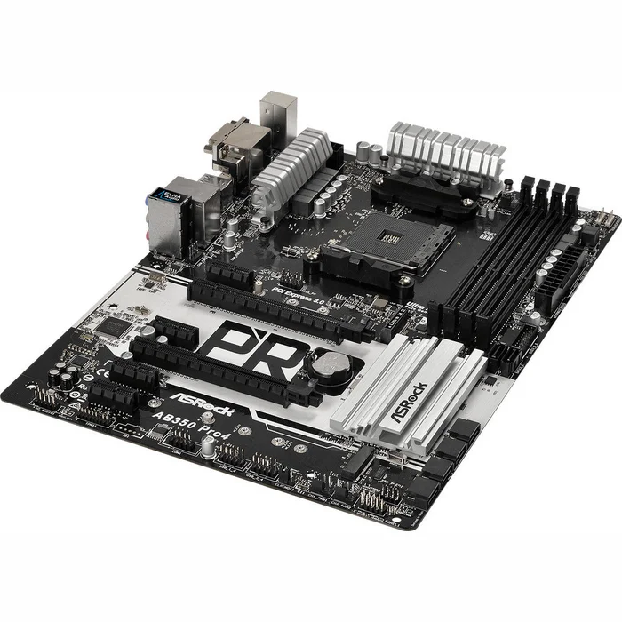 Mātesplates ASRock AB350PRO4
