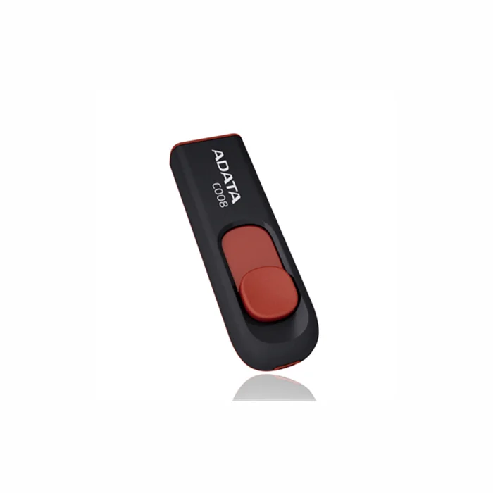 USB zibatmiņa Adata C008 8GB Black/Red