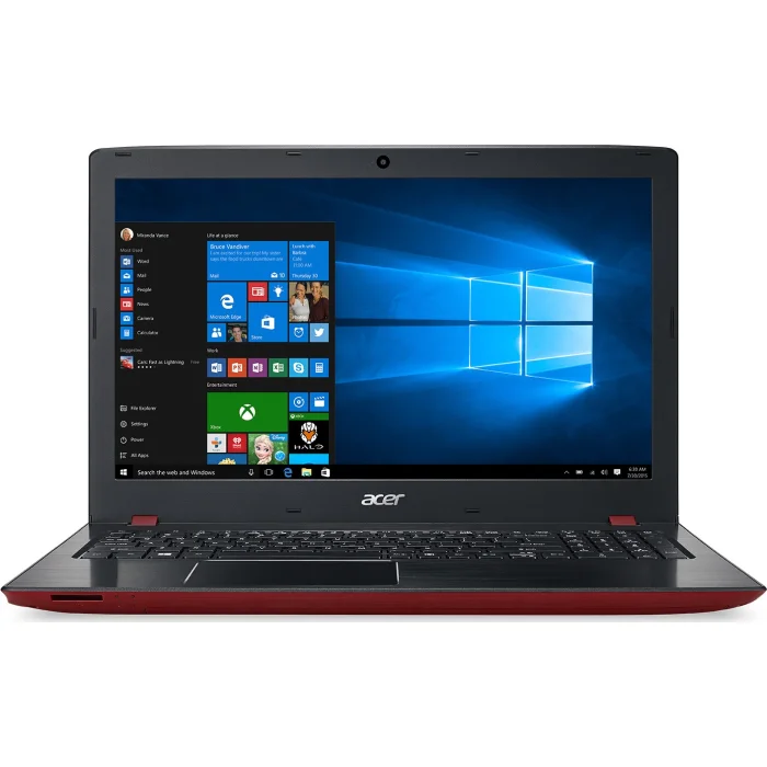 Portatīvie datori Acer Aspire E E5-576G, Red, 15.6"